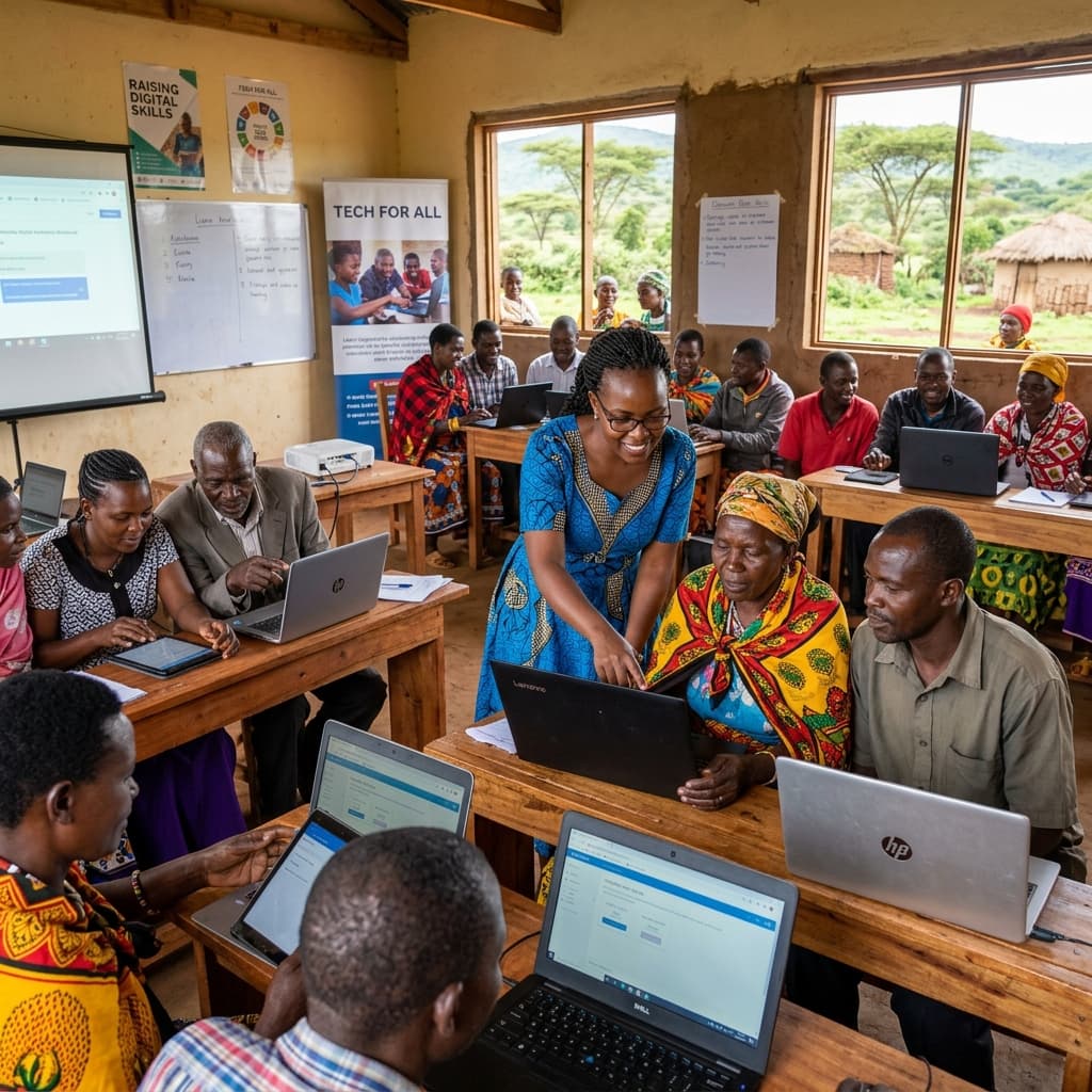 Rusinga Digital Empowerment Initiative (RDEI) — Starlet Technologies portfolio project