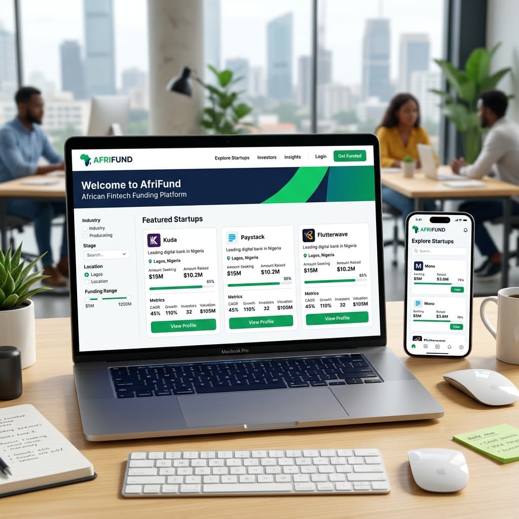 Startup Funding Platform — Starlet Technologies portfolio project